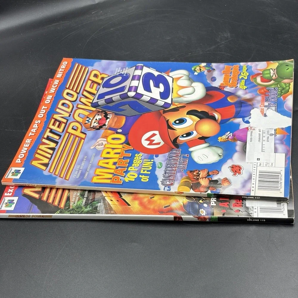 Nintendo Power Magazine Lot of 2 - Volume 119 Volume 117 Zelda Super Smash Bros